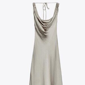 Zara Satin long dress